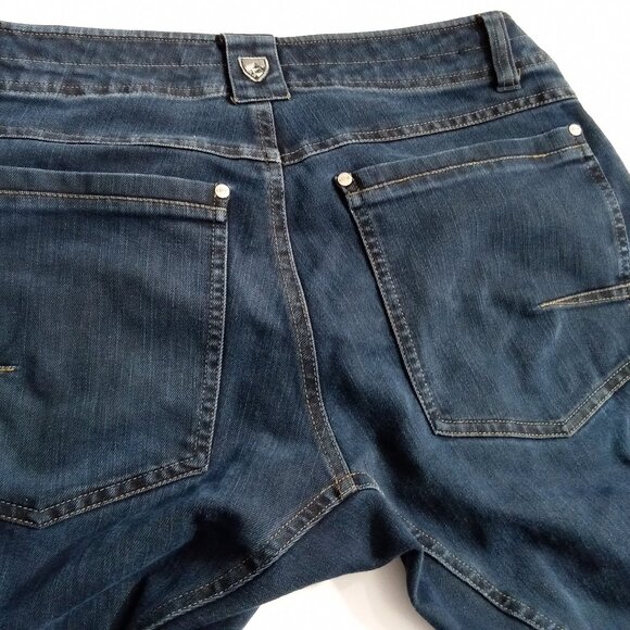 Kuhl Disruptr Jean Men Indigo Blue Stretch Performance Hiking Outdoors 31X30(32) - Picture 3 of 16